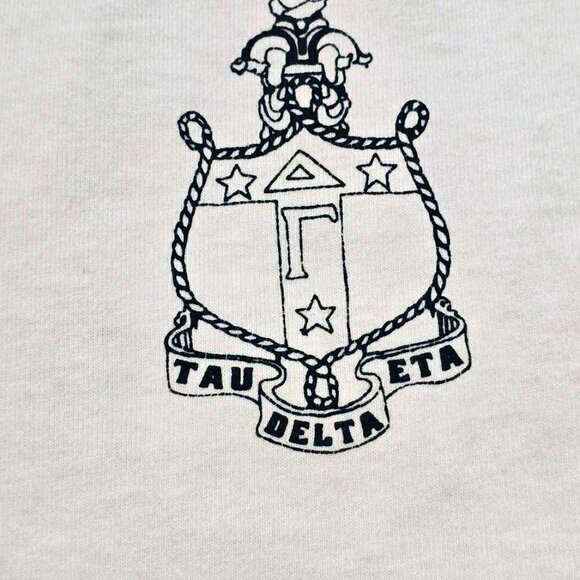 Delta Gamma LSU Sorority Shirt L Womens Louisiana State University Spirit Jersey - Picture 4 of 12